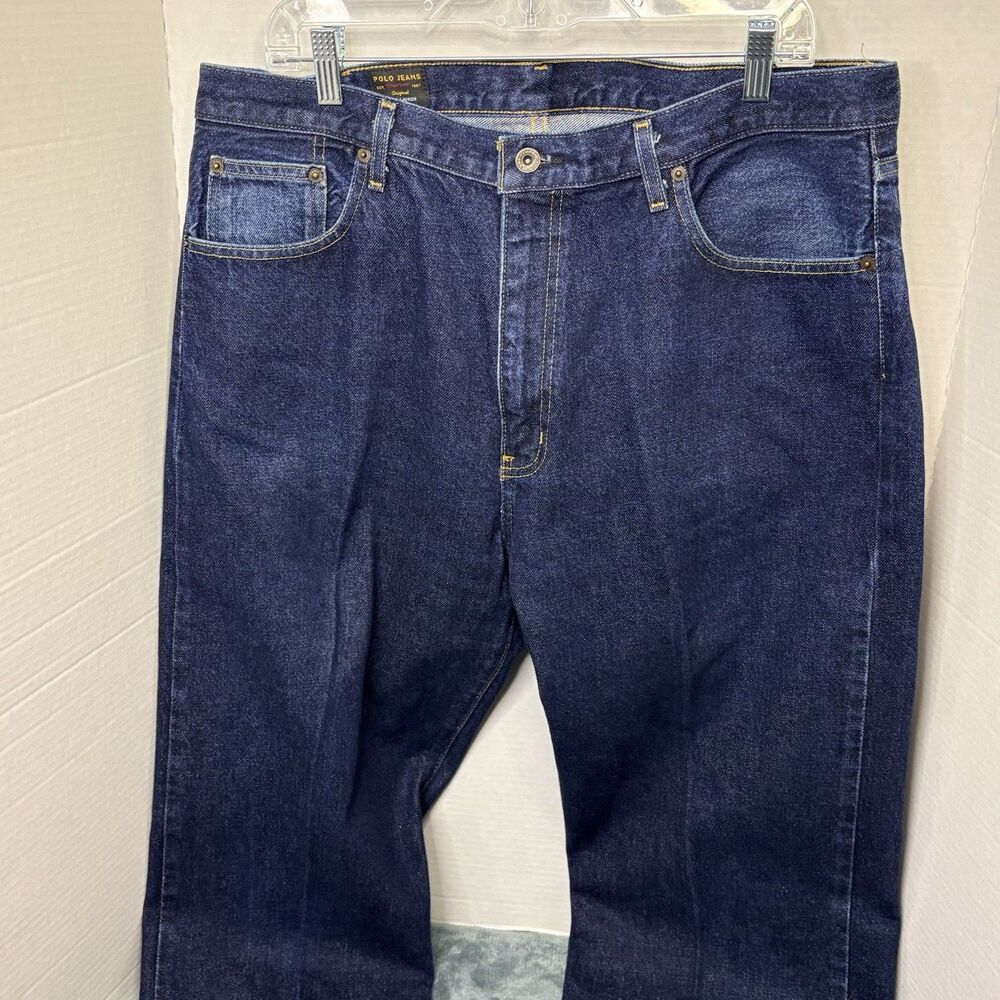 Vintage Polo Ralph Lauren Denim Jeans RL 87 Men’s 38x32 90s Y2K Preppy